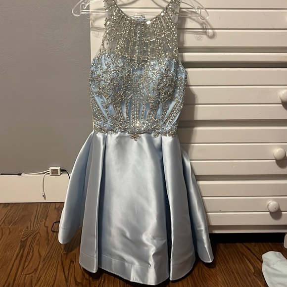 Princess Polly Dresses Princess Polly Blue Formal Dress Poshmark